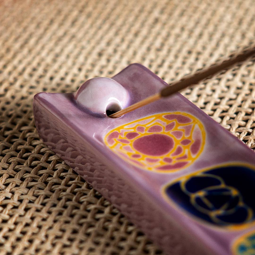 Chakra Ceramic Incense Burner