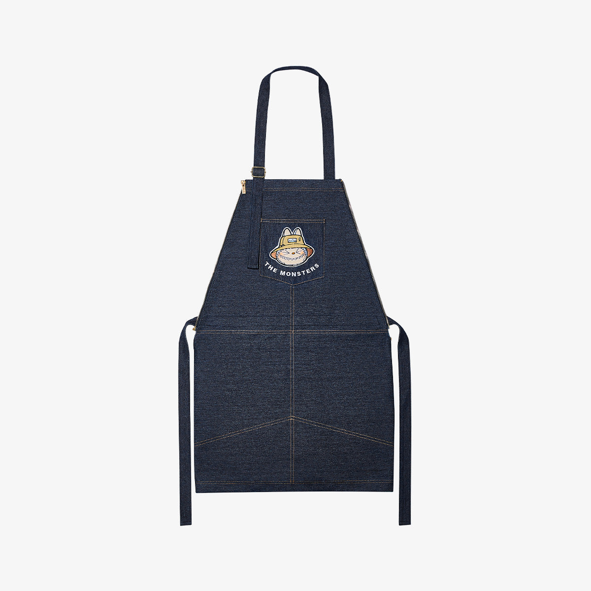 THE MONSTERS FALL IN WILD SERIES-Denim Apron Bag