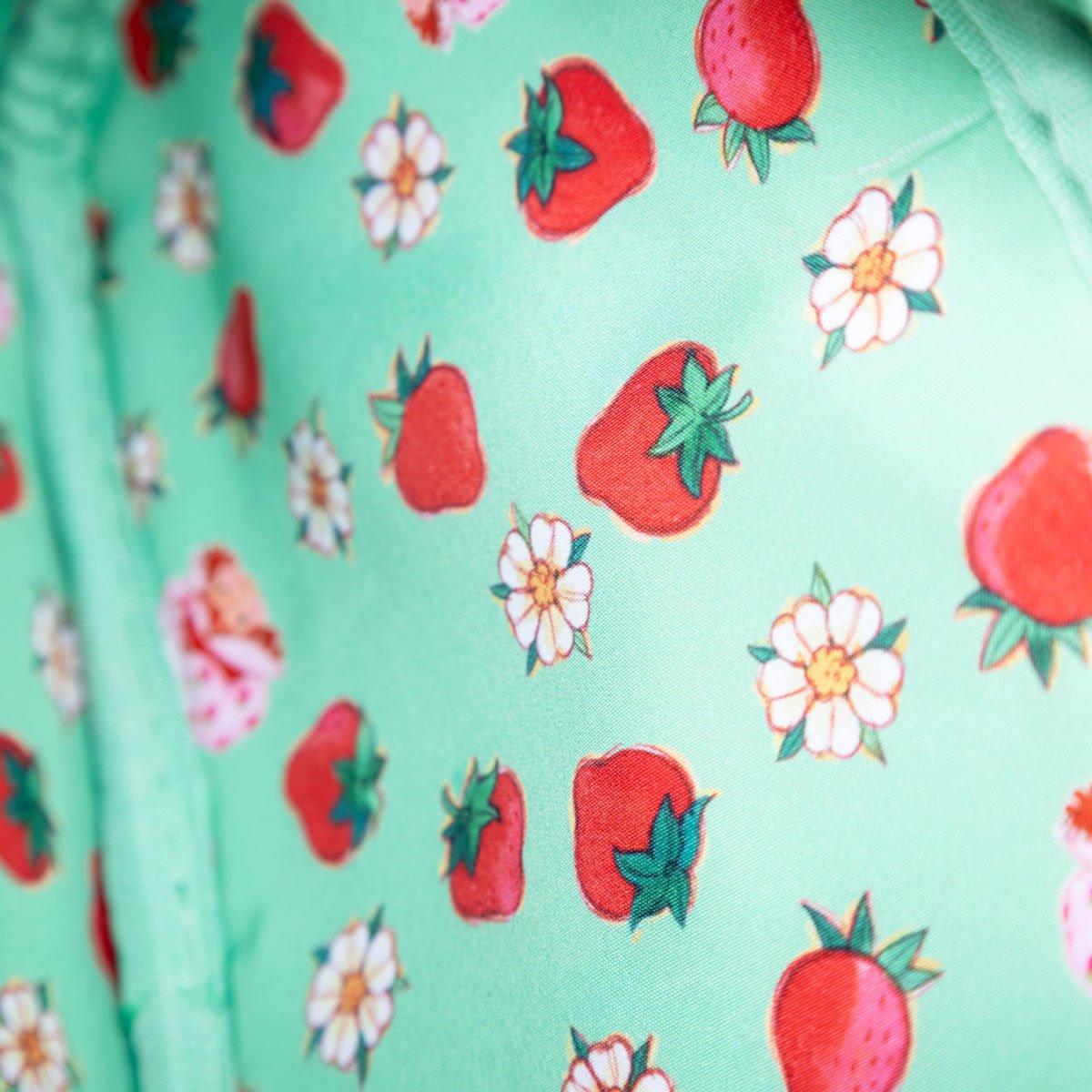 Whatever! Makes You Happy x Strawberry Shortcake Strawberries Mini Duffle Crossbody Bag With Bag Charm