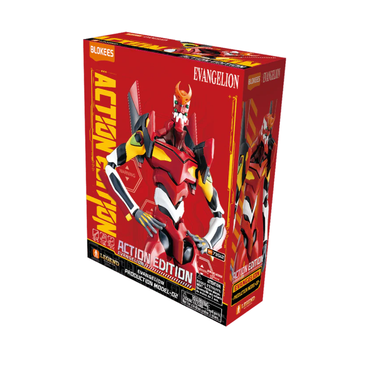 Blokees Action Edition Evangelion Production Model-02