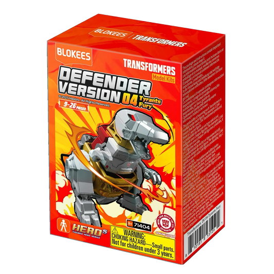 Blokees Transformers Defender Version 04 Tyrants Fury