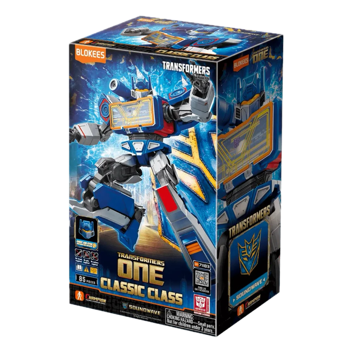 Blokees Transformers One Classic Class Soundwave