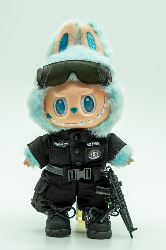 Labubu SWAT Team Uniform Costume