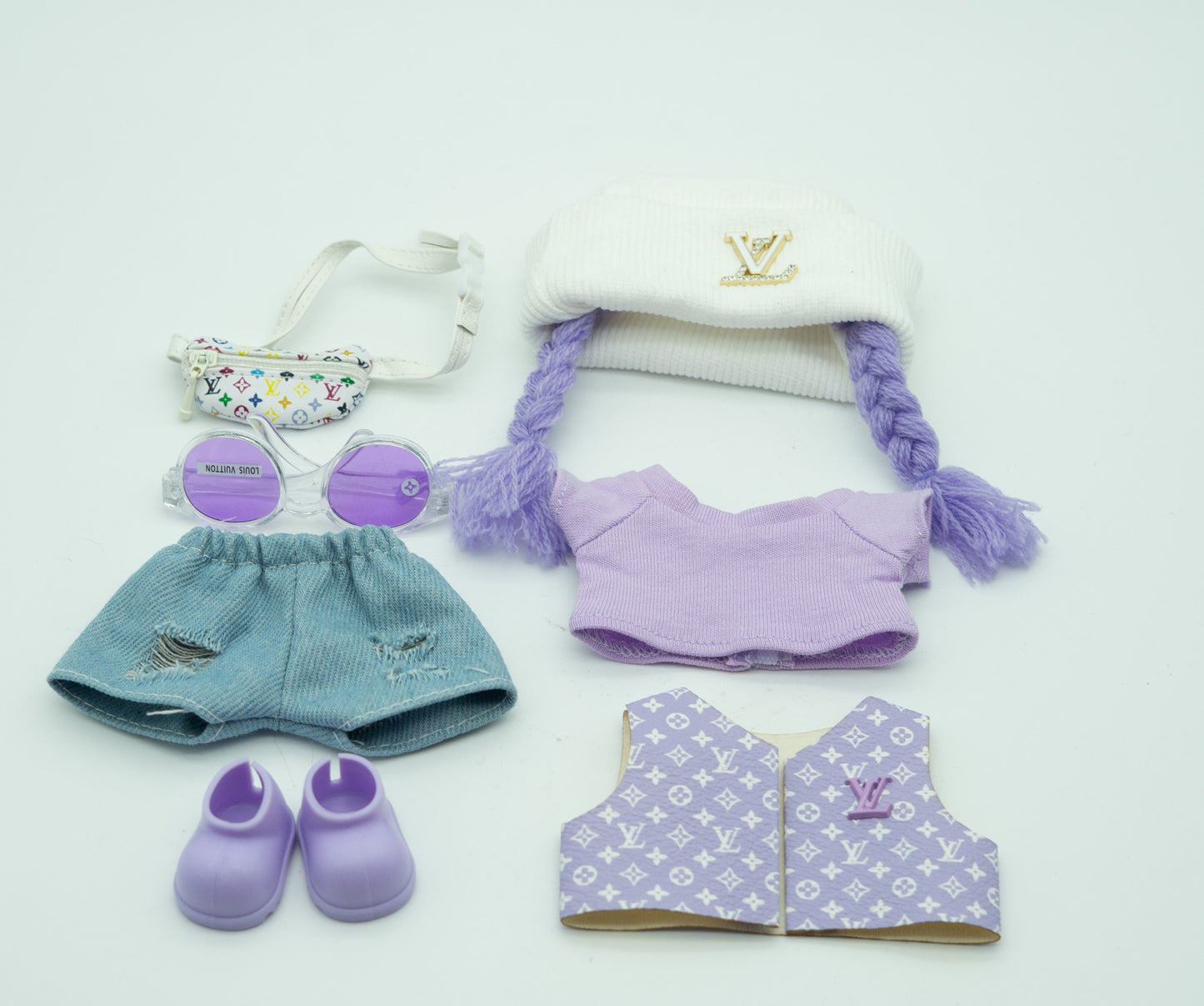 Labubu Designer-inspired Outfit Set