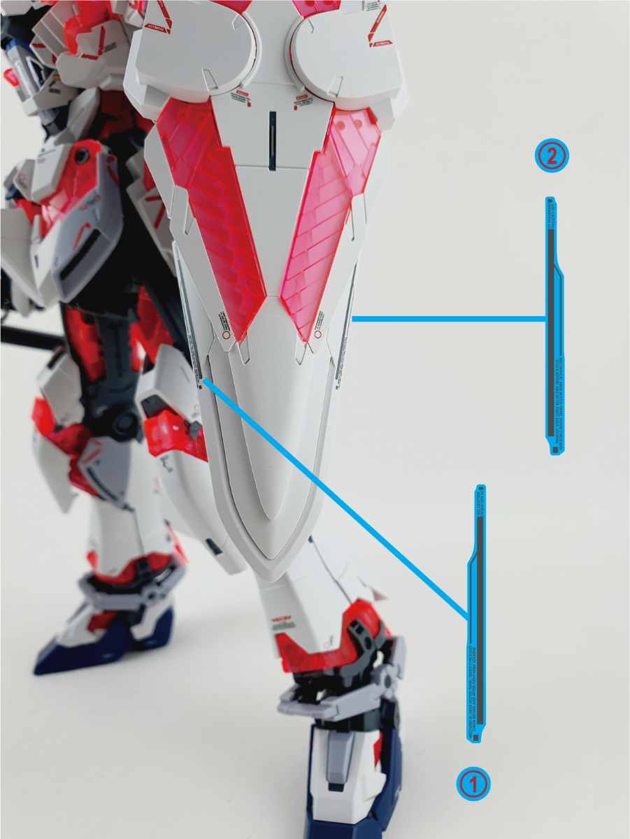 Delpi Decal Waterslide Decals for MG Narrative C-Packs Ver. Ka
