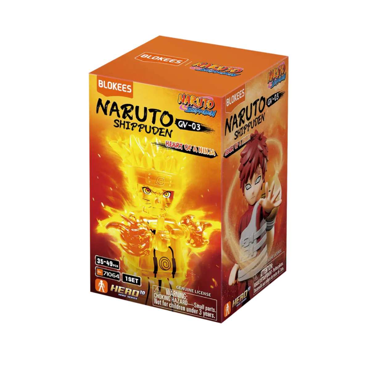 Blokees Naruto Shippuden GV03 Heart of a Ninja