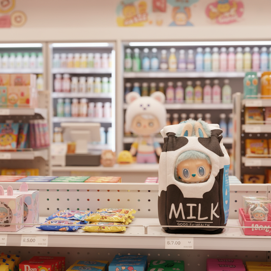 Labubu Milk Box Suit