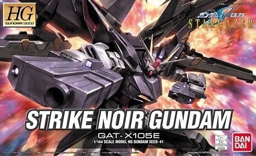 Bandai HGSEED GAT-X105E Strike Noir Gundam