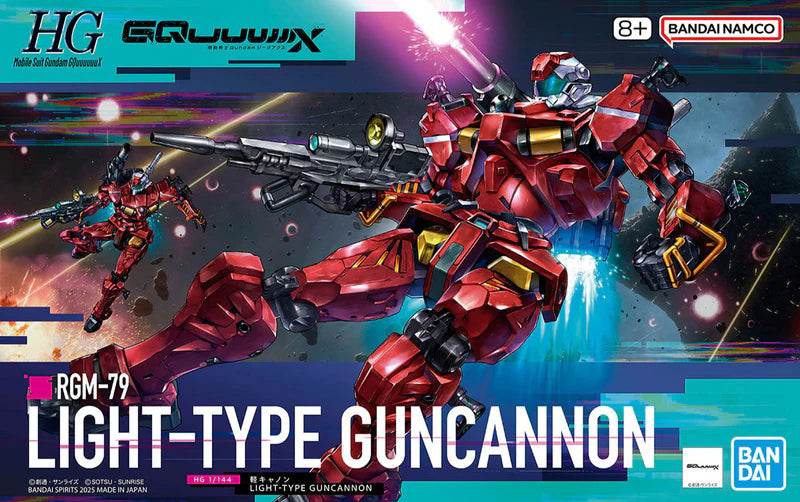 Bandai HGGQX RGM-79 Light-Type Guncannon