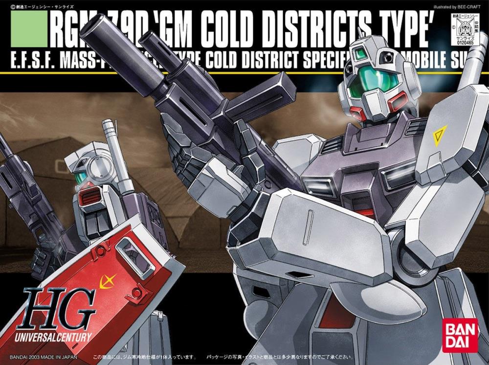 Bandai HGUC RGM-79D GM Cold Districts Type