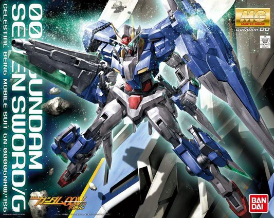 Bandai MG GN-0000GNHW/7SG 00 Gundam Seven Sword/G