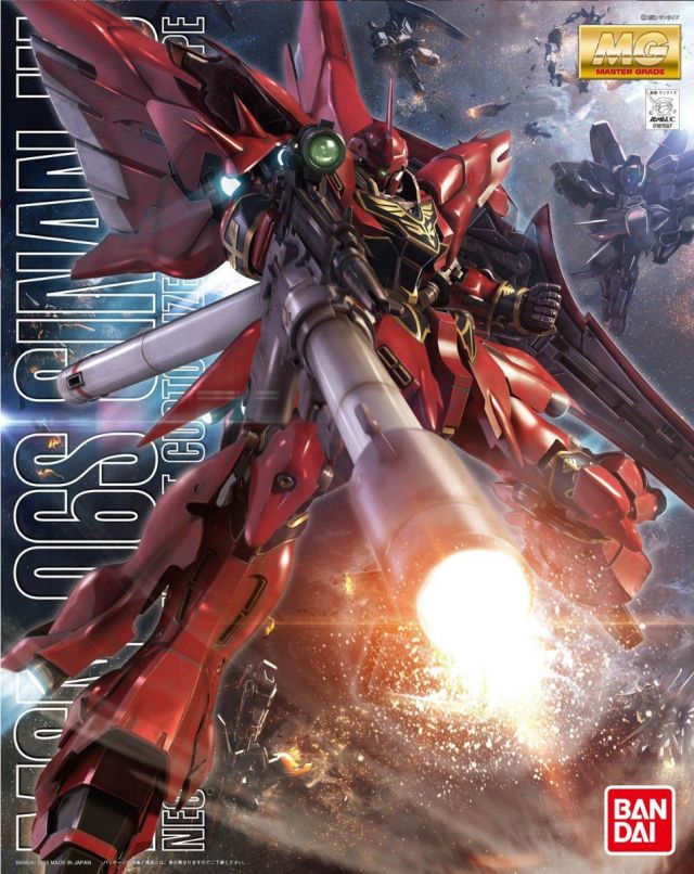 Bandai MG MSN-06S Sinanju