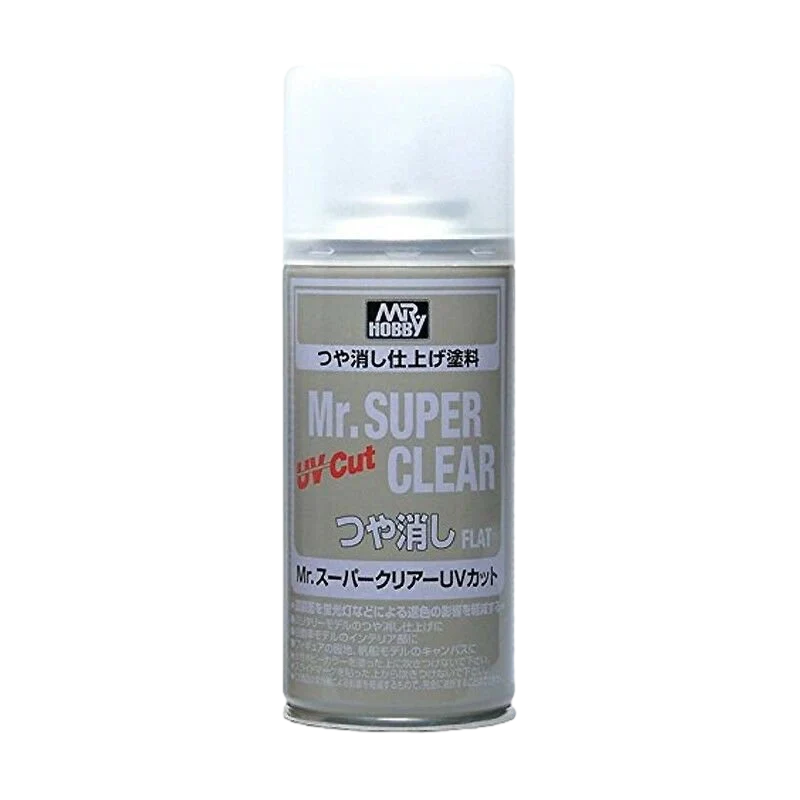 Mr. Hobby Mr. Super Clear UV Cut Flat Spray