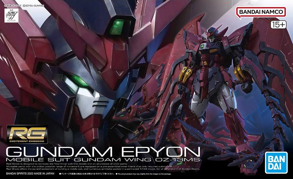 Bandai RG OZ-13MS Gundam Epyon