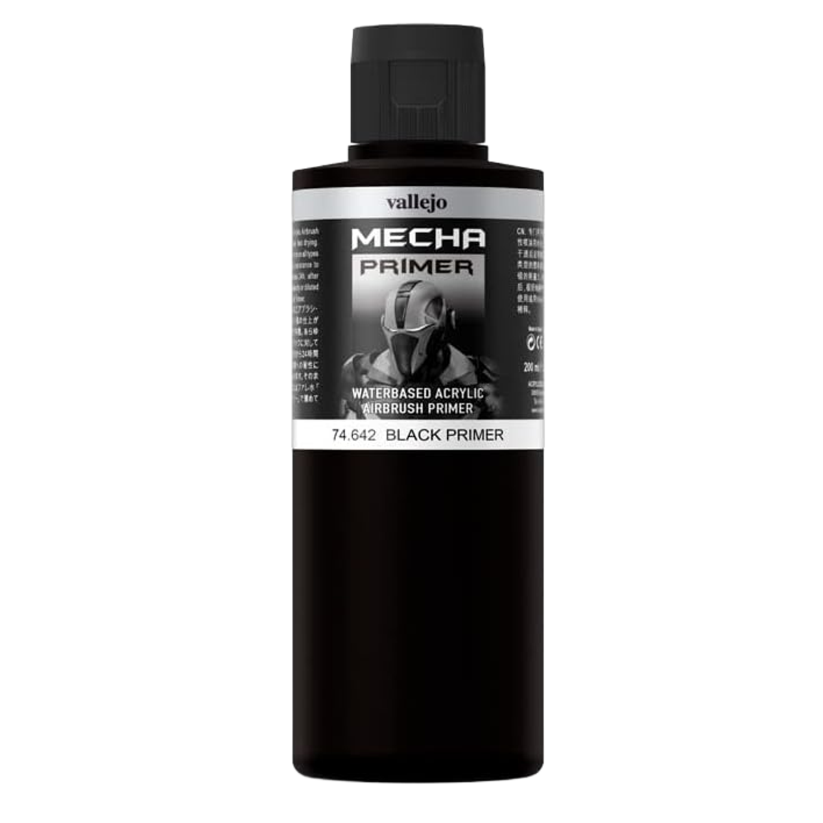 Vallejo Mecha Color Primer 74642 Black (200ml)