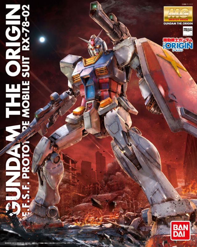 Bandai MG RX-78-02 Gundam The Origin