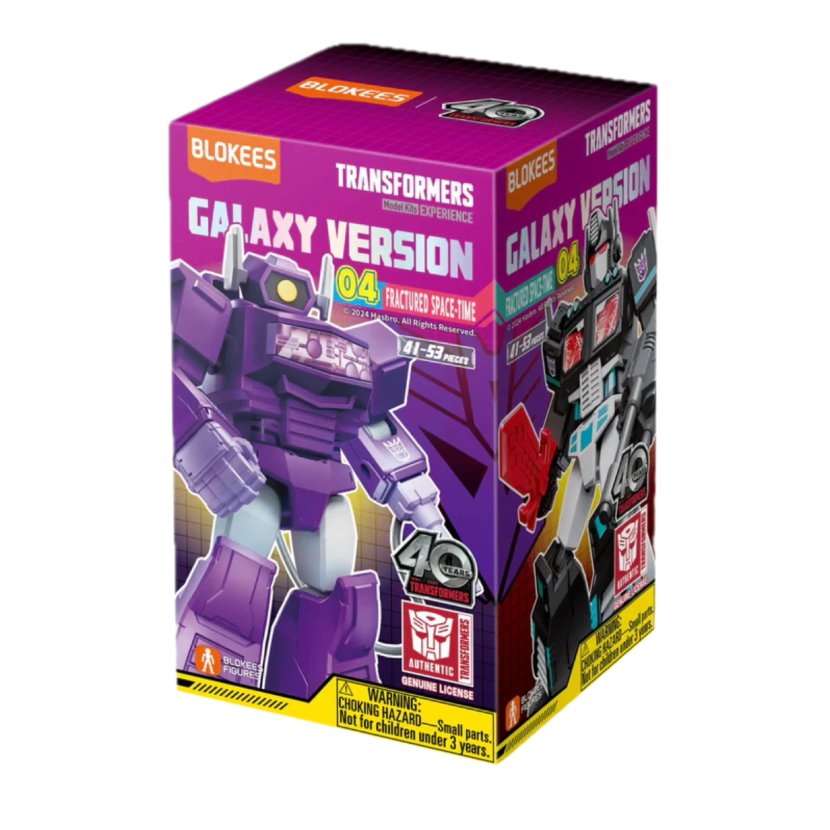 Blokees Transformers Galaxy Version 04 Fractured Space-Time