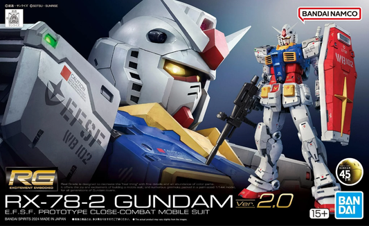 Bandai RG RX-78-2 Gundam ver 2.0
