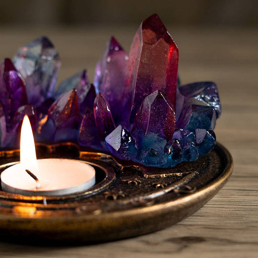 Crystal Candle Holder