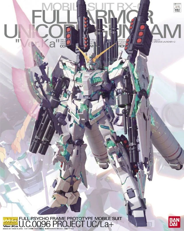 Bandai MG RX-0 Full Armor Unicorn Gundam Ver.Ka