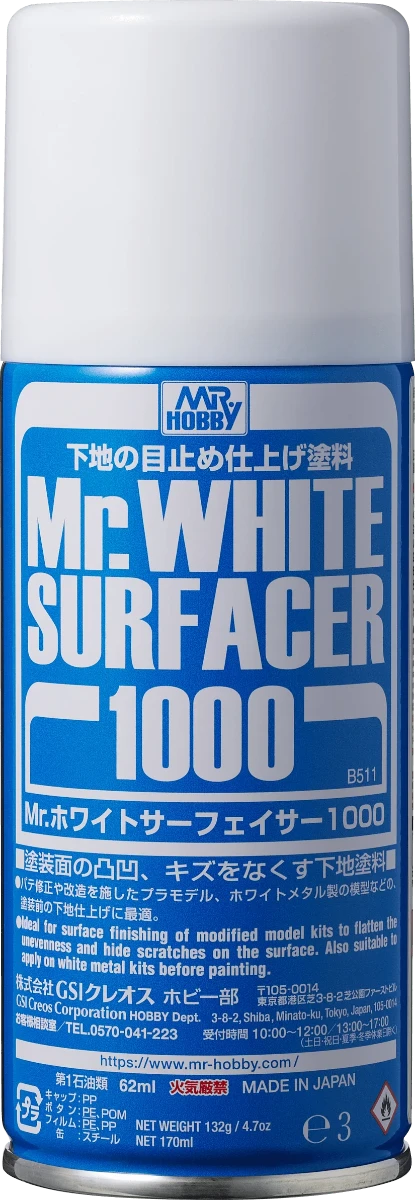 Mr. Hobby Mr. White Surfacer 1000 - 170ml