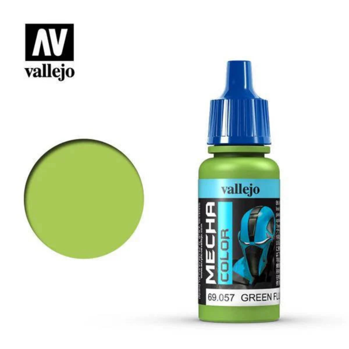 Vallejo Mecha Color 69.057 Green Fluorescent