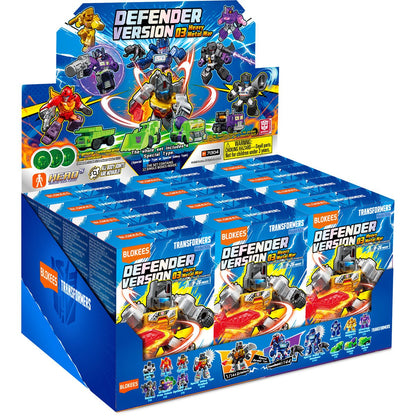 Transformers Defender Version 03 Heavy Metal War Blokees Mini Model Blind Box