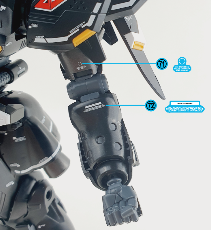 Depli Decal Waterslide Decals for MG Kampfer Schwer