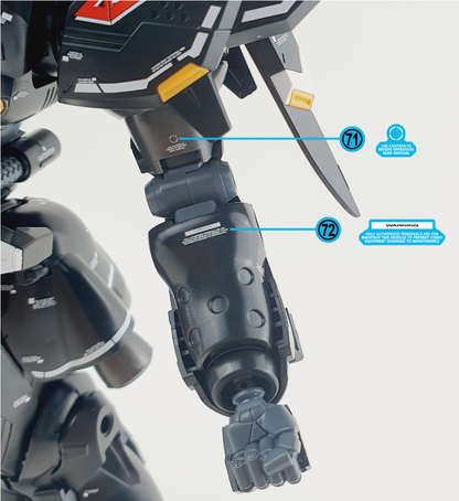 Depli Decal Waterslide Decals for MG Kampfer Schwer