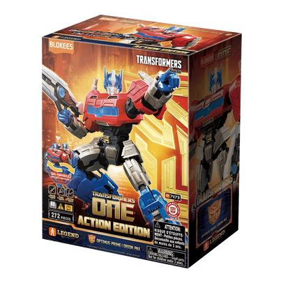 Blokees Transformers One Action Edition Optimus Prime