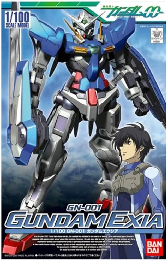 Bandai 1/100 Scale Model GN-001 Gundam Exia