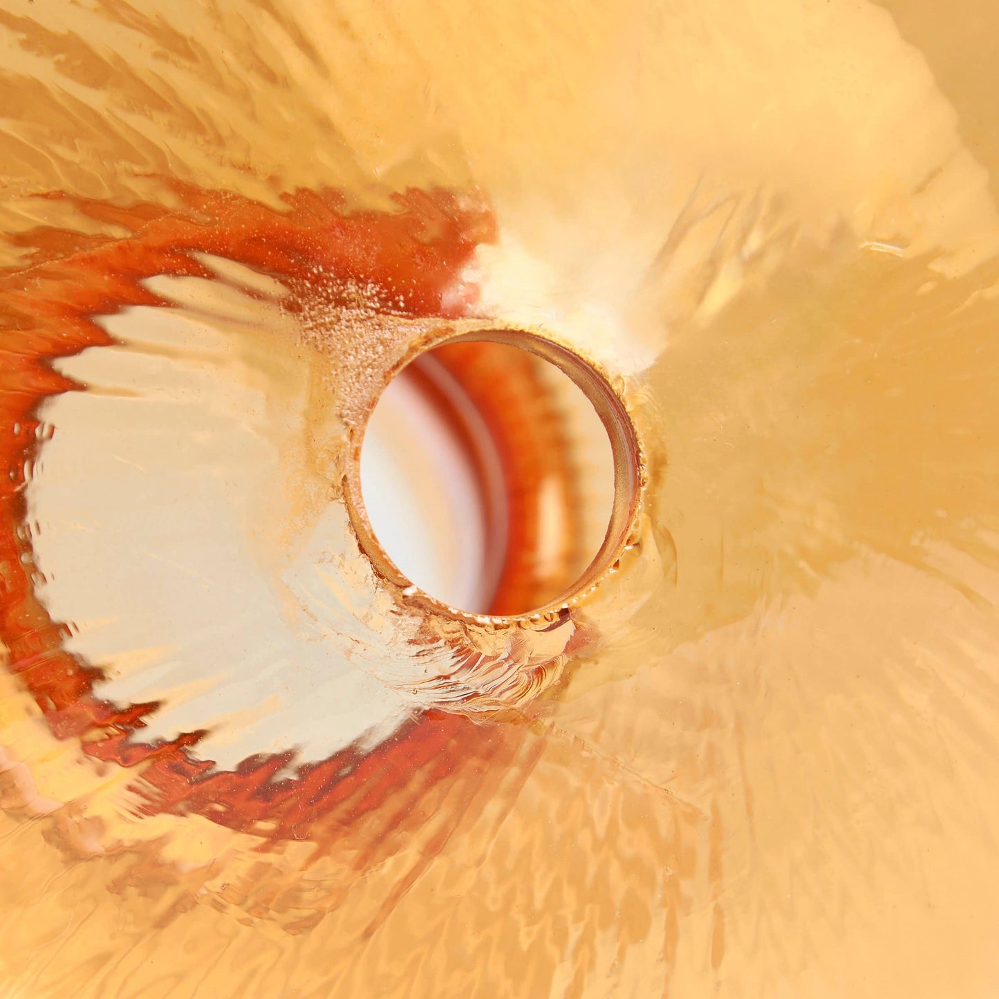 Orange Standing Mushroom Vase