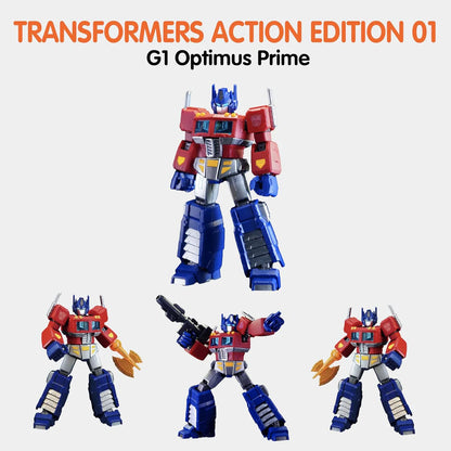 Transformers G1 Optimus Prime Blokees Action Edition Model Kit - Previews Exclusive