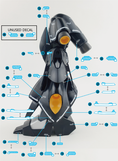 Depli Decal Waterslide Decals for MG Kampfer Schwer