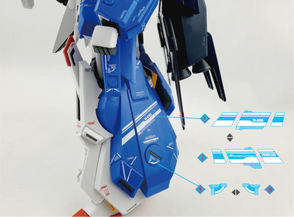 Delpi Decal Waterslide Decals for MG Full Armor ZZ Gundam Ver. Ka