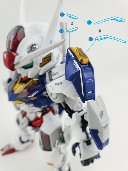 Delpi Decal Waterslide Decals for MGSD Aerial Gundam