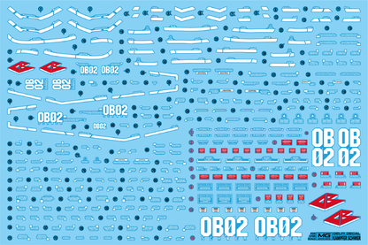Depli Decal Waterslide Decals for MG Kampfer Schwer