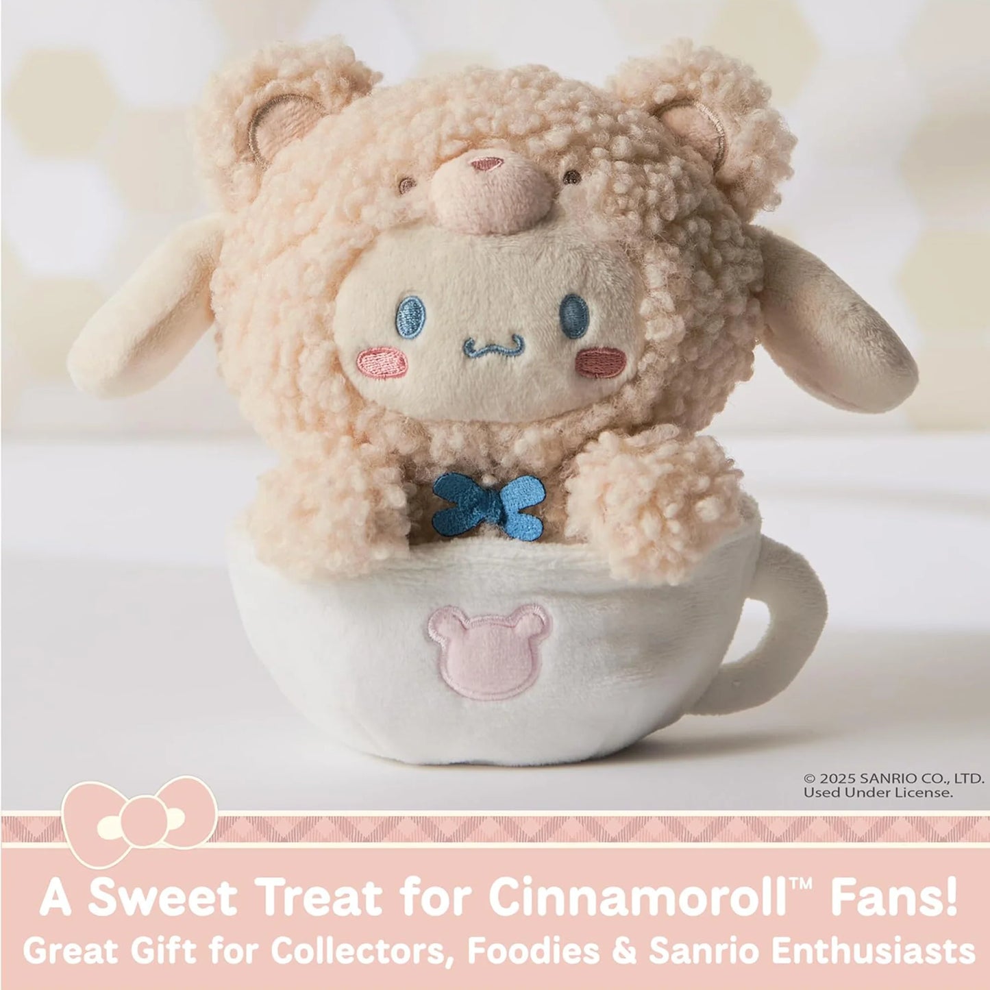 Cinnamoroll x GUND 6" Latte Bears Mascot Plush