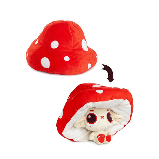 Capkins Peek-a-boo Mushroom Plushie - 12inch