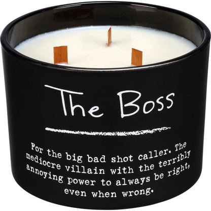 The Boss Poetry Candle