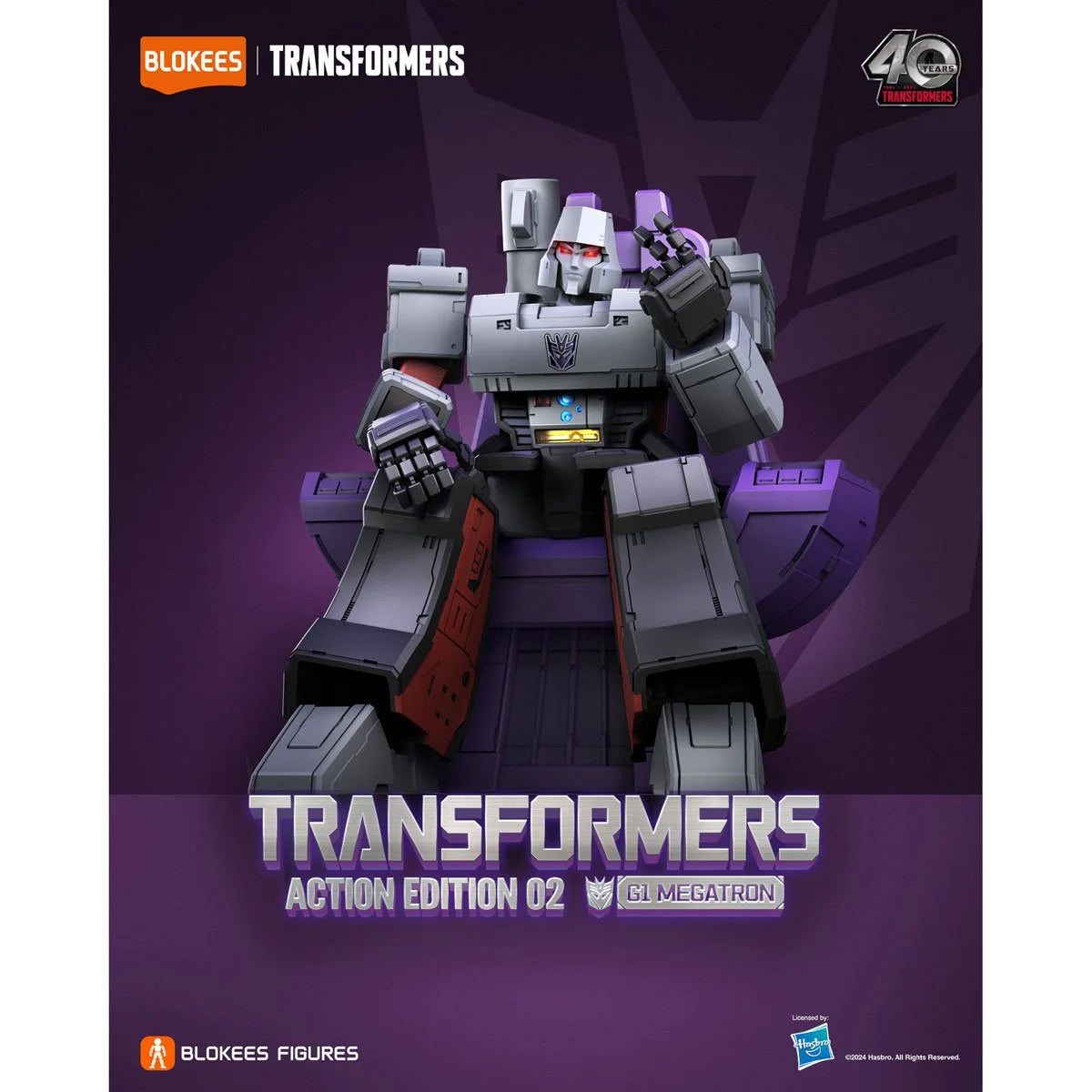 Transformers G1 Megatron Blokees Action Edition Model Kit