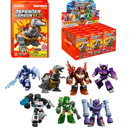 Transformers Defender Version Wave 4 Tyrants Fury Mini Model Blind Box