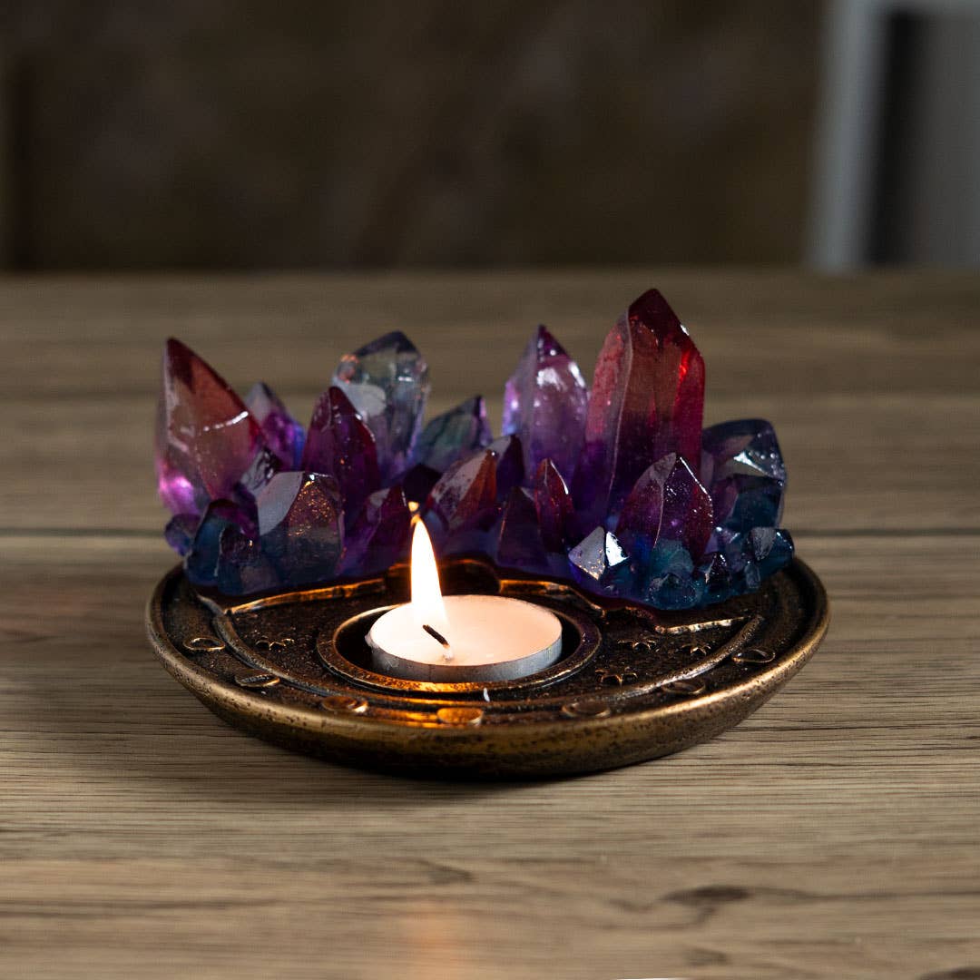 Crystal Candle Holder
