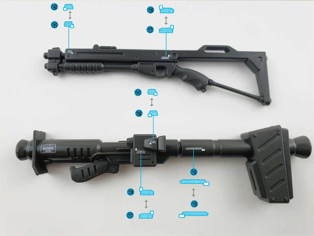 Depli Decal Waterslide Decals for MG Kampfer Schwer