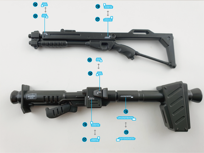 Depli Decal Waterslide Decals for MG Kampfer Schwer