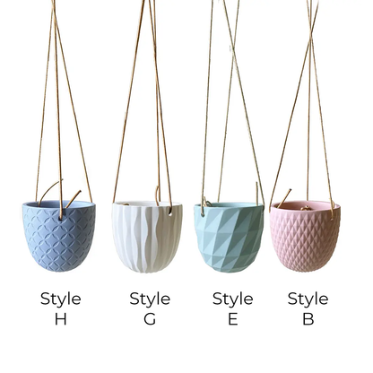 Virago Ceramic Modern Hanging Planter