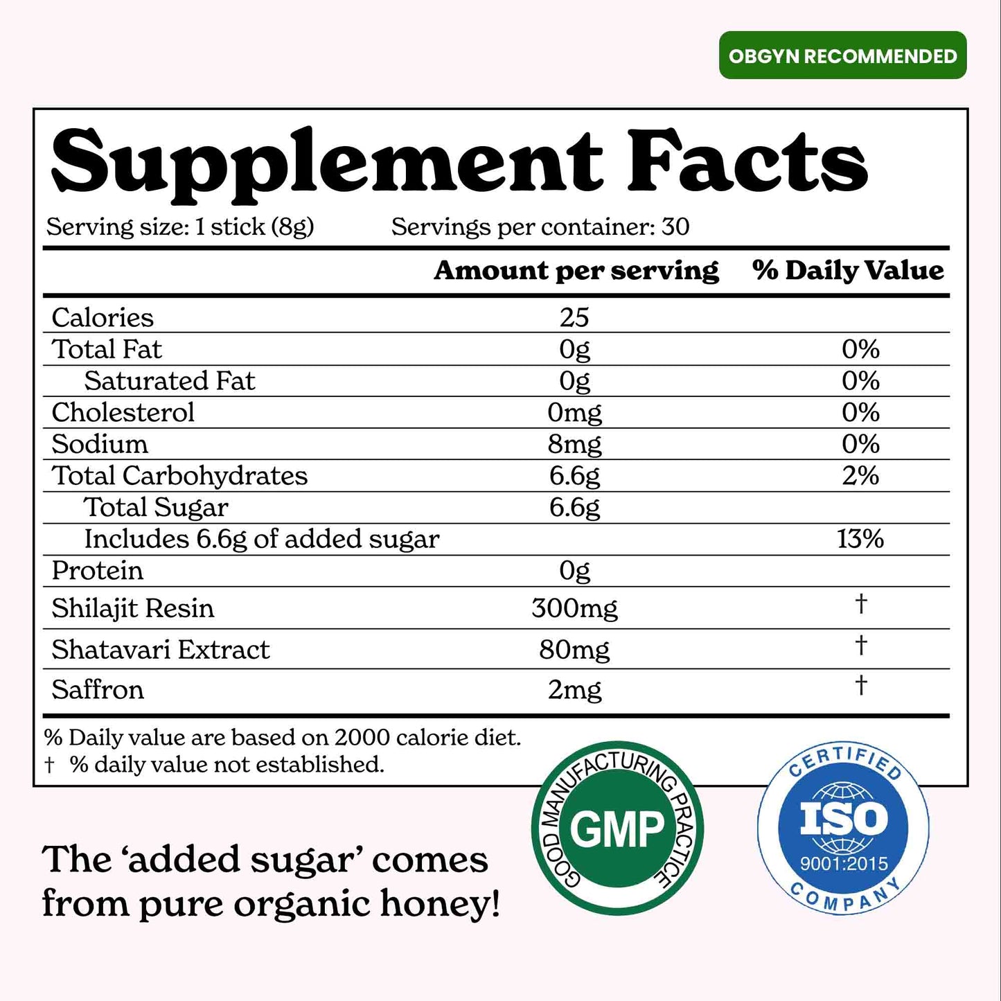 BetterAlt SHE-Lajit Honey Sticks - Strawberry