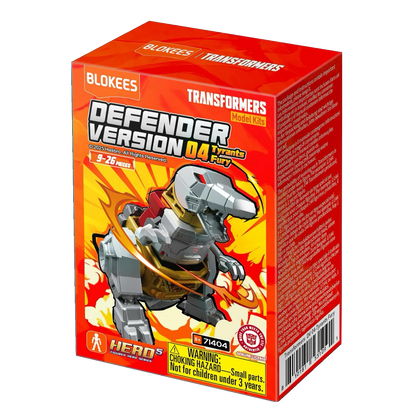Blokees Transformers Defender Version 04 Tyrants Fury