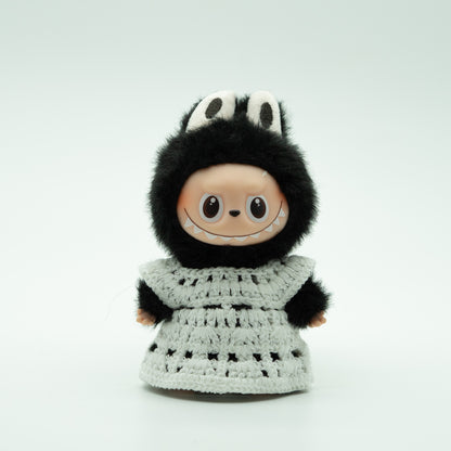 Mini Labubu Handmade Knit Dress --- multiple colors