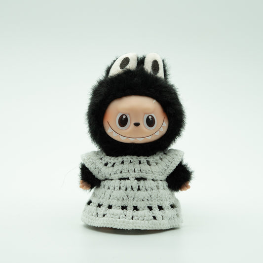 Mini Labubu Handmade Knit Dress --- multiple colors